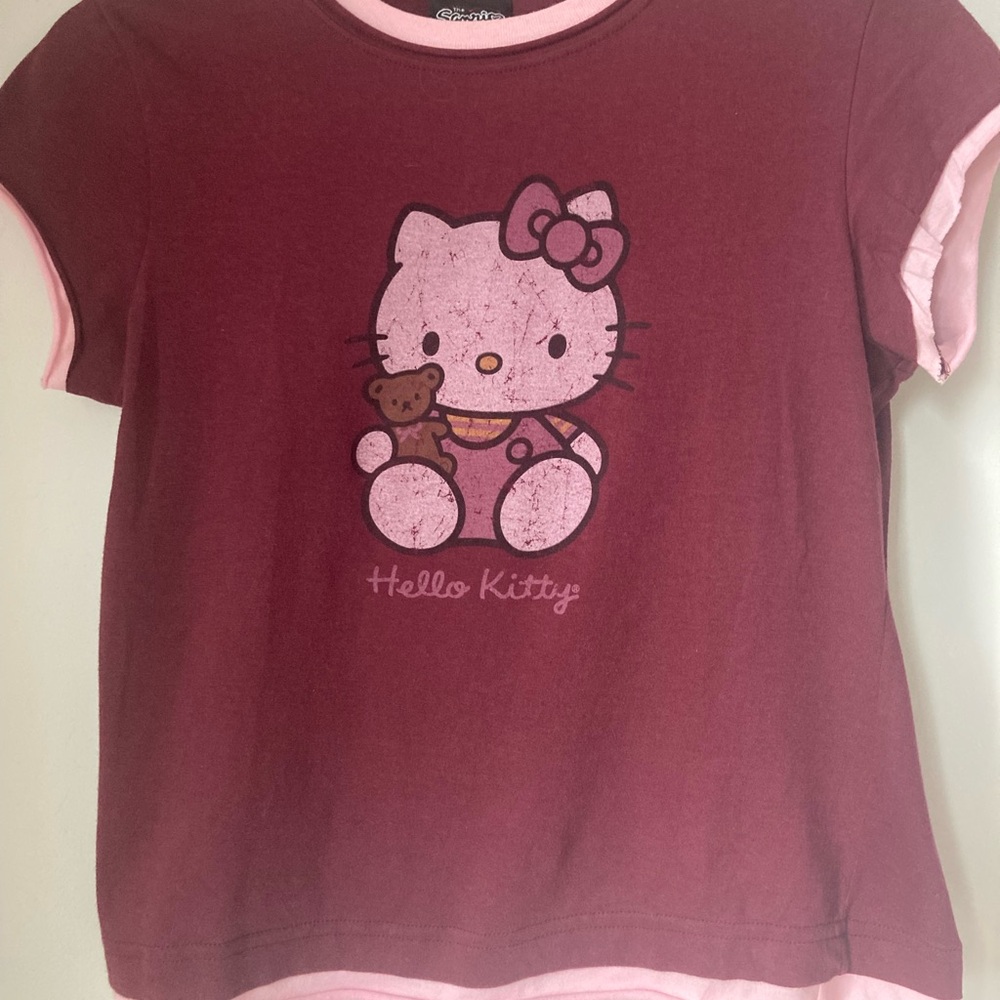 Sanrio Collection Pink and Burgundy Apparel